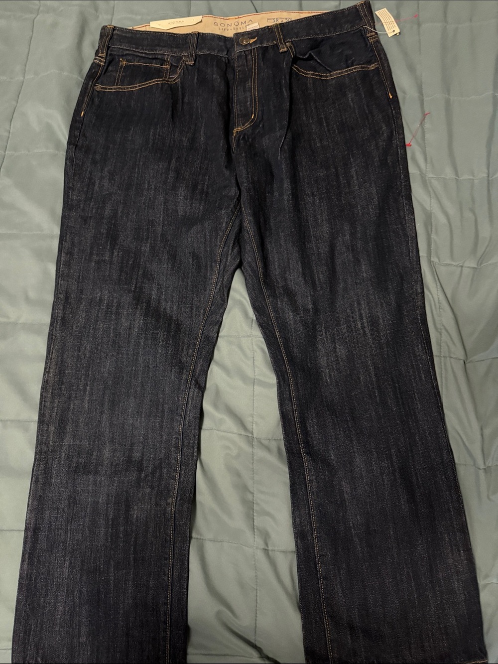 Sonoma Men's Straight Jeans in Dark Indigo38x30